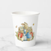 ピーター・ザ・ラビットジョセフィーヌ・バニー 紙コップ (正面)