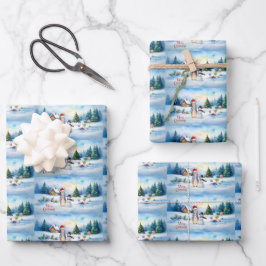 ピーター・ザ・ラビットジンジャーパンの家 ラッピングペーパーシート