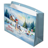 ピーター・ザ・ラビットジンジャーパンの家 ラージペーパーバッグ (裏面アングル)