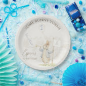 ピーター・ザ・ラビットソーバニー1歳の誕生日 ペーパープレート (パーティー)