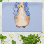 ピーター・ザ・ラビットハッピーイースター挨拶 キッチンタオル (折り畳み)