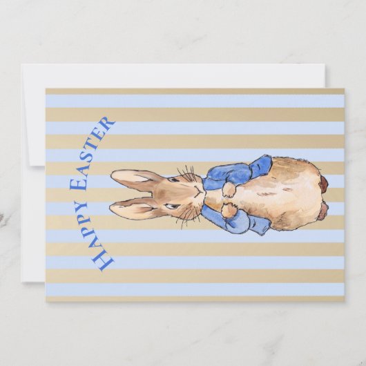 ピーター・ザ・ラビットハッピーイースター シーズンカード (正面)