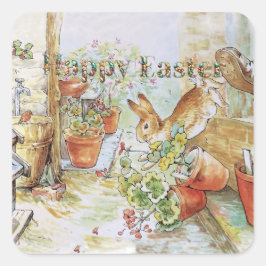 ピーター・ザ・ラビットハッピーイースター スクエアシール