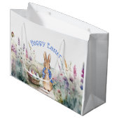 ピーター・ザ・ラビットハッピーイースター ラージペーパーバッグ (正面アングル)