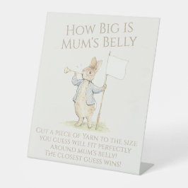 ピーター・ザ・ラビットバニーおたふくろの大きさ 台座サイン