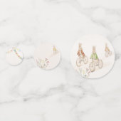 ピーター・ザ・ラビットバニー男女兼用・ベイビー・シャワー コンフェッティ (裏面)