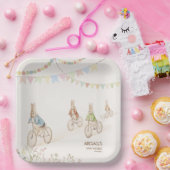 ピーター・ザ・ラビットバニー男女兼用・ベイビー・シャワー ペーパープレート (パーティー)