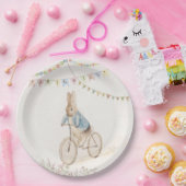 ピーター・ザ・ラビットバニー男女兼用・ベイビー・シャワー ペーパープレート (パーティー)