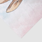 ピーター・ザ・ラビットパステルブルーとピンクの雲 薄葉紙 (詳細)