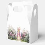 ピーター・ザ・ラビットピンクの上着を庭で フェイバーボックス (オープン)