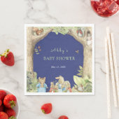 ピーター・ザ・ラビットフォレスト・フレンズ赤ちゃんシャワー スタンダードランチョンナプキン (インサイチュ)