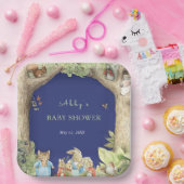 ピーター・ザ・ラビットフォレスト・フレンズ赤ちゃんシャワー ペーパープレート (パーティー)