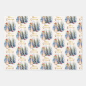 ピーター・ザ・ラビットメリークリスマスツリー ラッピングペーパーシート (正面2)