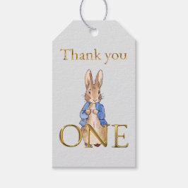 ピーター・ザ・ラビットワンありがとう ギフトタグ