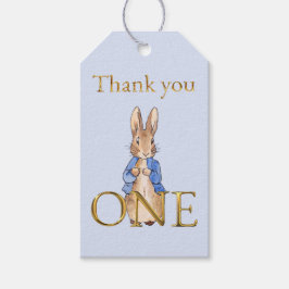 ピーター・ザ・ラビットワンありがとう ギフトタグ