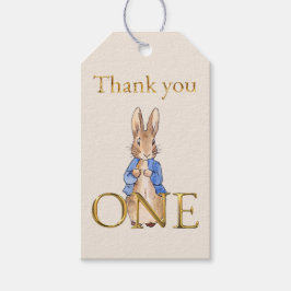 ピーター・ザ・ラビットワンありがとう ギフトタグ