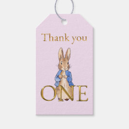ピーター・ザ・ラビットワンありがとう ギフトタグ