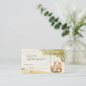 ピーター・ザ・ラビットヴィンテージは何人だと思う エンクロージャーカード (スタンド正面)