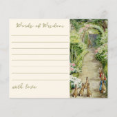 ピーター・ザ・ラビット赤ん坊が知恵の言葉をシャワー (正面)