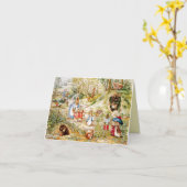 ピーター・ザ・ラビット カード (黄色い花)