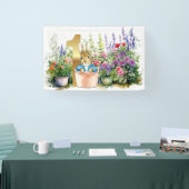 ピーター・ザ・ラビット・ガーデン最初の誕生日 横断幕 (トレードショー)