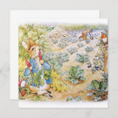 ピーター・ザ・ラビット サンキューカード (正面/裏面)