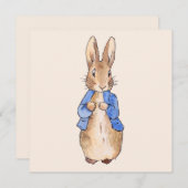 ピーター・ザ・ラビット サンキューカード (正面/裏面)