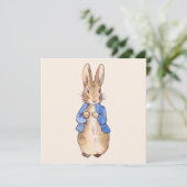 ピーター・ザ・ラビット サンキューカード (スタンド正面)