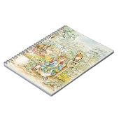 ピーター・ザ・ラビット ノートブック (左側)