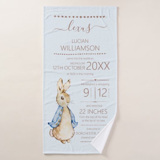 ピーター・ザ・ラビット バスタオル (バスタオル)