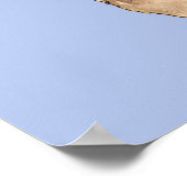 ピーター・ザ・ラビット ピンクのジャケット ポスター (角)