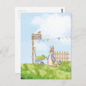 ピーター・ザ・ラビット ポストカード (正面/裏面)