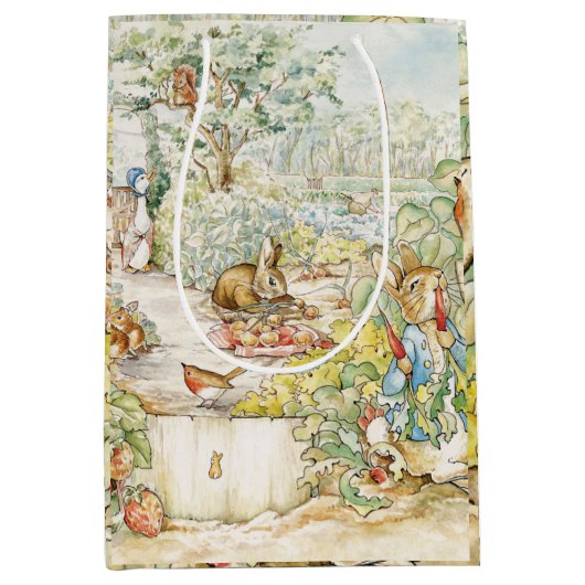 ピーター・ザ・ラビット ミディアムペーパーバッグ (正面)