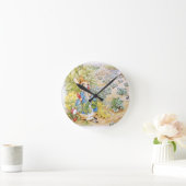 ピーター・ザ・ラビット ラウンド壁時計 (ホーム)