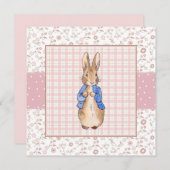 ピーター・ザ・ラビット 招待状 (正面/裏面)