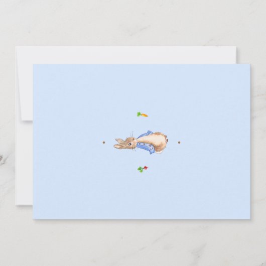 ピーター・ザ・ラビット 招待状 (正面)