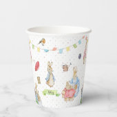 ピーター・ザ・ラビット 紙コップ (裏面)