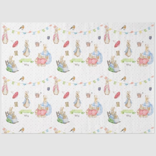 ピーター・ザ・ラビット 薄葉紙 (正面)