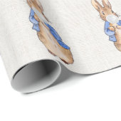 ピーター・ザ・吹うさぎ白い泡ガム ラッピングペーパー (ロールコーナー)