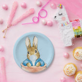 ピーター・ザ・吹ウサギの青い泡ガム ペーパープレート (パーティー)