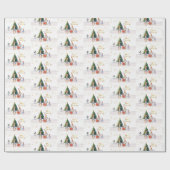 ピーター・ジョセフィーヌ・バニー・メリークリスマス ラッピングペーパー (フラット)