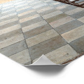 ピーター・デ・フーチ・カード・プレイヤーが日に照らされた部屋に ポスター (角)