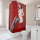 ピーター・ドリベンのメイド シャワーカーテン (インサイチュ)