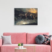 ピーター・ニコライ・アルボによるオジンの野生の狩り キャンバスプリント (インサイチュ (リビング))