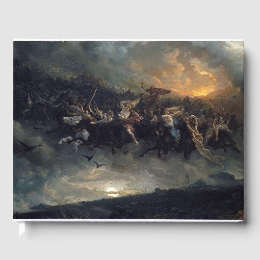 ピーター・ニコライ・アルボによるオジンの野生の狩り ゲストブック (正面)