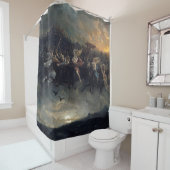 ピーター・ニコライ・アルボによるオジンの野生の狩り シャワーカーテン (インサイチュ)