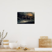 ピーター・ニコライ・アルボによるオジンの野生の狩り ポスター (キッチン)