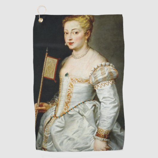 ピーター・パウル・ルーベンス 婦人の肖像 ゴルフタオル (正面)