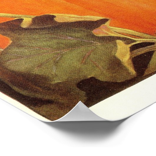 ピーター、ピーター、パンプキンイーター子供部屋ライムプリント ポスター (角)