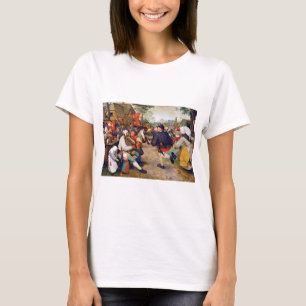 ピーター・ブルーゲルの農夫の踊り Tシャツ